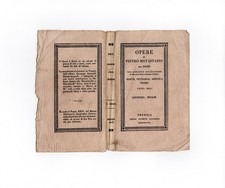 Frontespizio Libro Opere