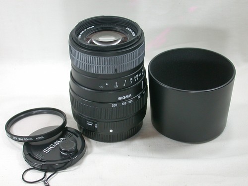 Sigma zoom 200 5 - 55-200, dc