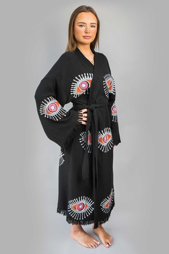 Accappatoio kimono malocchio