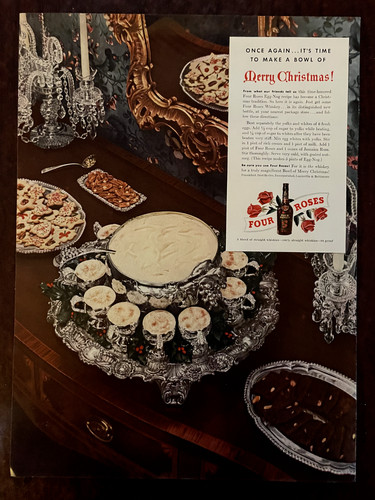 1940 four roses - 1940, christmas