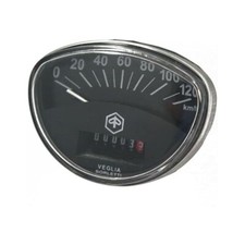 Per Vespa Veglia Logo 120 Kph