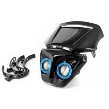 MASCHERA FARO TRANSFORMER + LED NERI PIAGGIO 50 CIAO PX 1985-1998