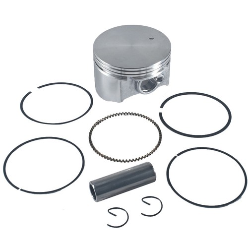 Kit pistone piatto foro - pistone,