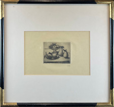 Alberto Salietti ( Ravenna 1892 - Chiavari 1961 ) Old Opera Incisione Acquaforte