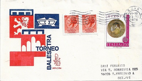Fdc venetia utilizzata per - venetia/sm,