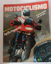 Motociclismo 3 1992 - Aprilia Pegaso 650 - Cagiva W8 125 - Yamaha WR 125 150