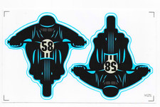 Adesivi Motociclista