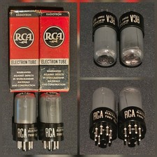 RCA 6SN7 GT TUBE 1957 GRAY