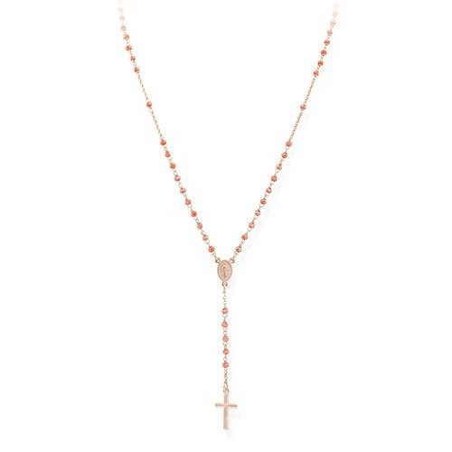 Collana amen rosari argento - collana, in