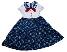 Abito marinaio nautico stampa