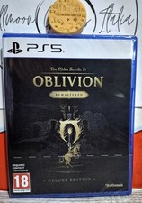 THE ELDER SCROLLS IV OBLIVION REMASTERED DELUXE EDITION PS5 EU CON ITALIANO NEW
