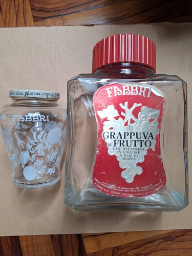 Barattoli vetro vintage - vetro,