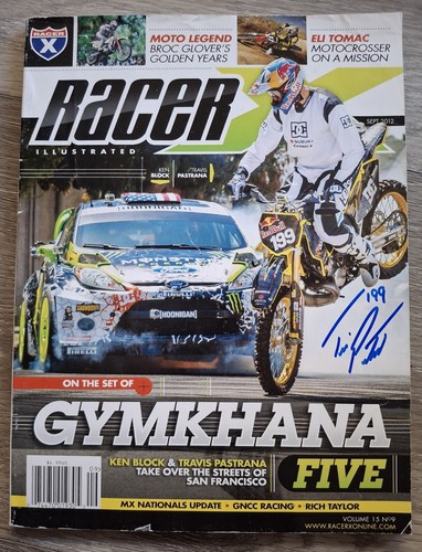 Travis pastrana firmato racer - pastrana,