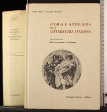 STORIA ANTOLOGIA LETTERATURA