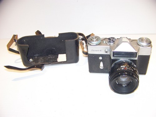 Zenit made ussr camera w - made,