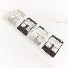 fibbia a perno acciaio inox massiccio di qualità chiusura orologio 20mm 22mm adatta Breitling