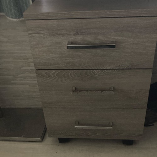 Comodino cassetti legno - comodino,