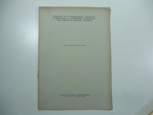 Ricerche sull accrescimento - ricerche, sull'accrescimento