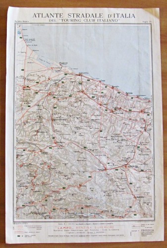 Cartina atlante stradale - cartina,