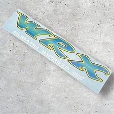 Adesivo bagagliaio Subaru Impreza WRX BIANCO STi decalcomania 1996-2000 TIPO RA JDM R