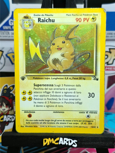 Pokemon raichu rara - raichu,