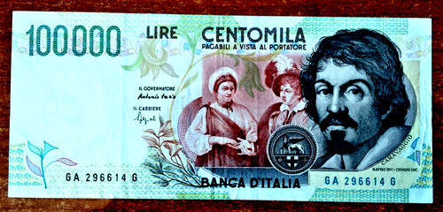 Italia banconota da - -,