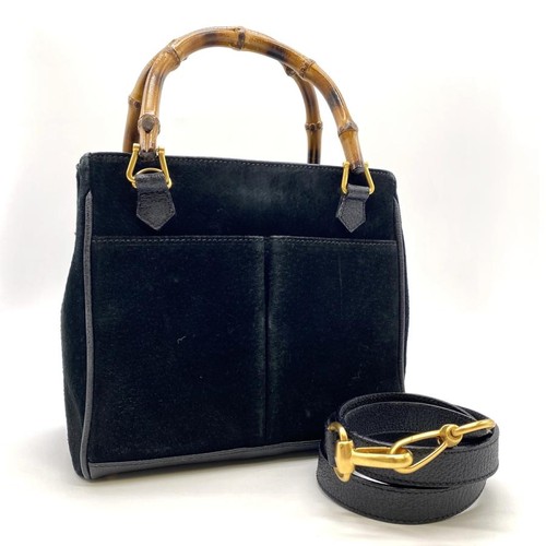 Gucci borsa mano bambù - borsa, in