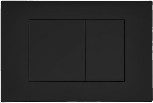 Placca scarico nera opaca - di,