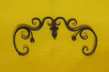 ✅ ANTICO FREGIO SOVRAPORTA EPOCA 700 IN FERRO FORGIATO ANTIQUE - 4080