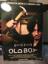 CARTELLONE PUBBLICITARIO DA CINEMA OLD BOY 2005 Rarità assoluta!