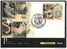 Italia 2013 Dipinti Arte Emblema/Repubblica Italiana Mani Piccioni Libro Maxicard