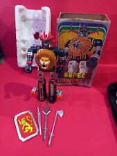 SUPER LION ROBOT DALTANIOUS DALTANIAS DIECAST BOOTLEG KO VINTAGE 1979 IN BOX