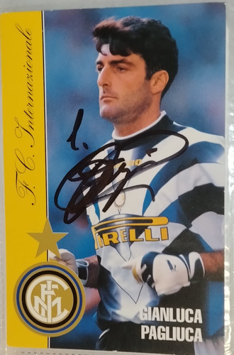 Autograph gianluca pagliuca - gianluca,