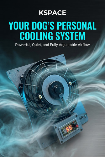 Ventilatore per cani kspace - cani,