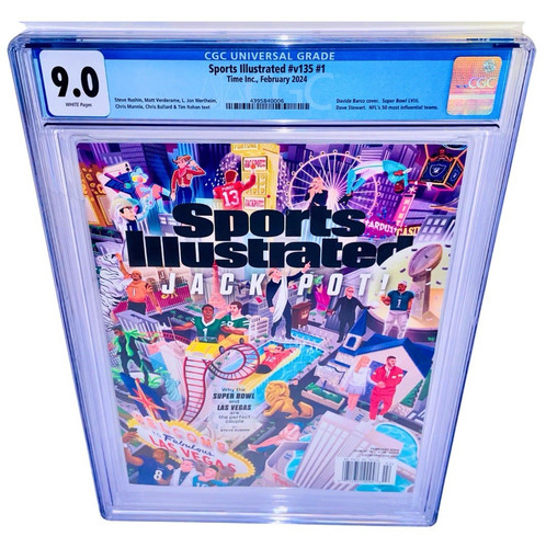 Cgc graded sports - graded, illustrated