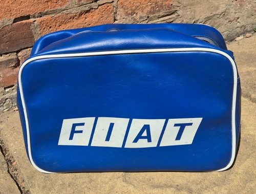 Borsa fiat blu vintage anni - blu,