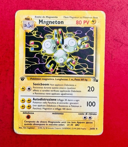 Lotto carte pokemon magneton - lotto,