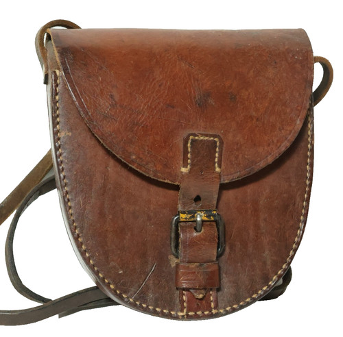 Vecchia borsa vintage pelle - vintage,