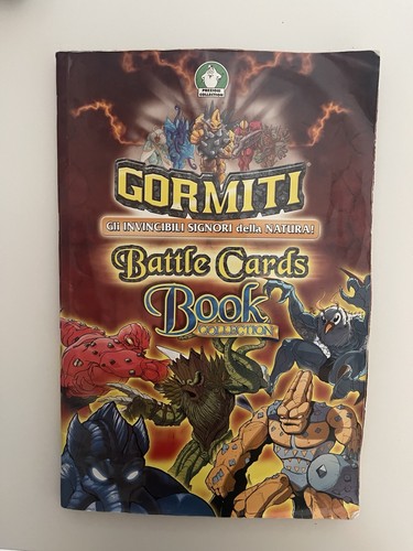 Gormiti album battle - gormiti, card