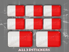 8 x Adesivi Resinati 3D