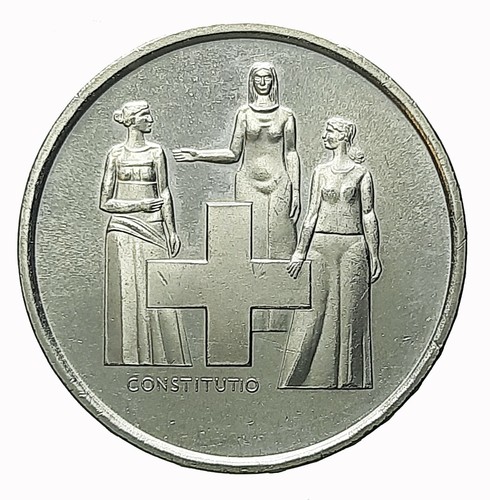 Svizzera 5 franchi - -,