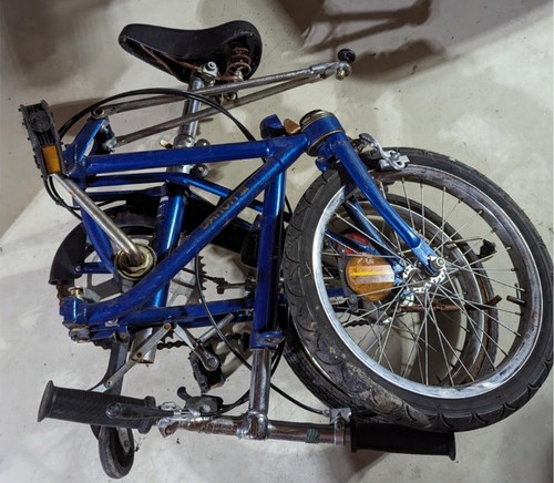 Sweet vtg blue dahon iii - blue,
