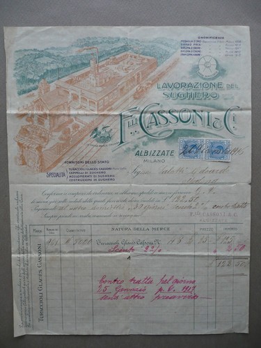 Fattura fratelli cassoni - fratelli,
