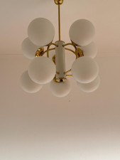 Lampadario Sputnik bianco con