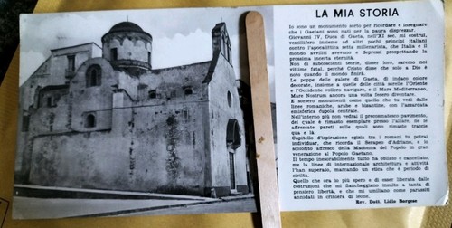 Gaeta millenaria cartolina - gaeta,
