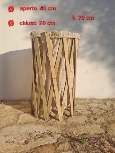 Cesto biancheria estensibile - cesto,