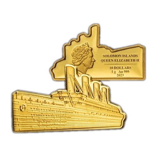 Oro titanic dollari - 10,