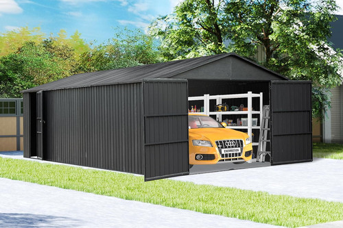 Domi 12x20ft metal garage - domi,