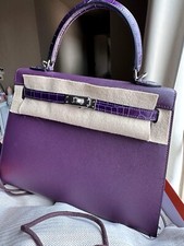 Hermes kelly 25 Coccodrillo
