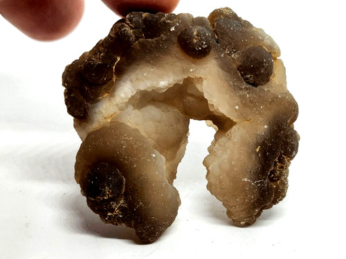 Calcedonio uva agata grezzo - calcedonio,
